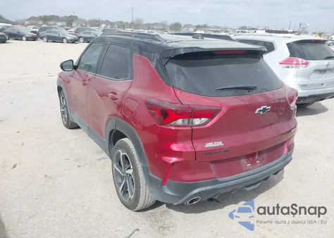 2022 Chevrolet Trailblazer Fwd Rs z USA, uszkodzony, nr VIN KL79MTSL8NB098823